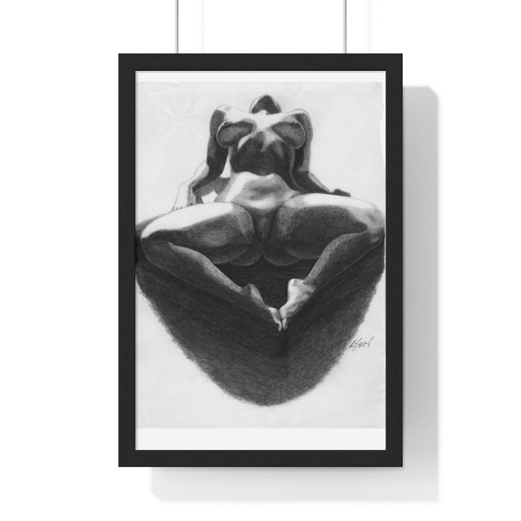 Goddess Energy: Framed Vertical Poster