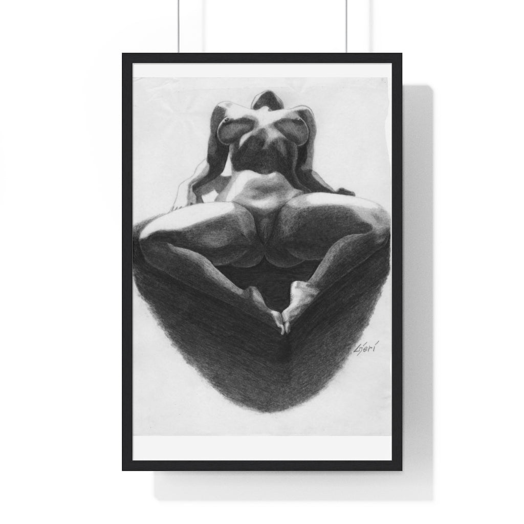 Goddess Energy: Framed Vertical Poster